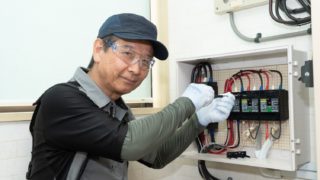 安心分電盤を設置しました